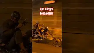Modified  Ape Hanger Royalenfied , rare visual of a Modified motorcycle #apehangers #royalenfield