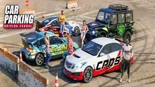 CAR PARKING DRIVING SCHOOL !!CAR GAME !! GAMINGZONE-M3G #viral #youtube 