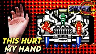 Super Contra nes No power ups + 1 hand area 2
