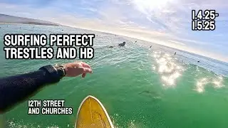 SO MANY Waves!! || SUPER FUN Weekend Surfing in Orange County