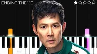 Squid Game Season 3 - Ending Theme | EASY Piano Tutorial