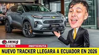 Así será el CHEVROLET TRACKER 2026 que llegará a Ecuador 🇪🇨