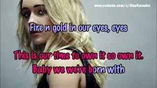Bea Miller - Fire N Gold [Karaoke/Instrumental]