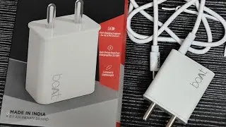 boAt WCDV 22.5W  Dual port Fast Charger Unboxing 🔥🔥