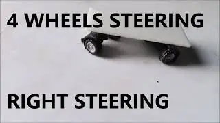 Heavy duty high maneuverability truck trailer with four steerable wheels in two steerable bogies