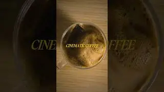 Hand Wipe Coffee Reveal ☕ | Cinematic Short Film (iPhone Pro + DaVinci Resolve) #coffee #coffeelover