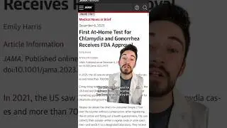 OTC GONORRHEA AND CHLAMYDIA TESTING APPROVED #std #gonorrhea #chlamydia #doctorreacts #shorts