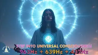 💓Step to Universal Consciousness | 963Hz + 639Hz + 432Hz Sound Alchemy | Divine Presence Activation