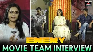 Enemy Movie Team Interview | Vishal, Arya, Mrunalini Ravi | Vishal Telugu Movies | Mirror Tollywood