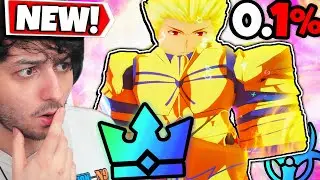 Getting the 0.1% Gilgamesh in Roblox Anime Tower Defense!