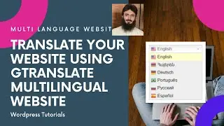 Multilinguage Option  using gTranslate Plugin for Wordpress