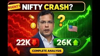 Is This The Bottom? 22K vs 26K - Detailed Market Analysis (Nifty, Bank Nifty, Gold, Silver, Crypto)