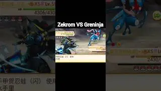 Zekrom VS Greninja🔥💯 in Evolve Legend #evolvelegend #pokemon #pokexpertash #pokemongames
