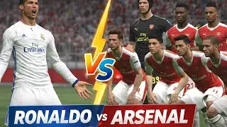 PES 2017 ll CHAMPION LEAGUE REAL MADRID VS ARSENAL 