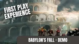 Babylon's Fall Demo - Gameplay - First Play Experience (PS5)