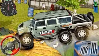 Offroad 4x4 Jeep Parking Simulator - 6x6 Car SUV Hill Driving - Android GamePlay