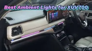 XUV700 модернизирован с помощью ЛУЧШЕЙ АТМОСФЕРНОЙ ПОДСВЕТКИ | Идеально подходит в Konark Car Acc...