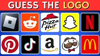 Guess the Logo in 10 Seconds ⏱️ | 50 Famous Logos | Logo Quiz 2026