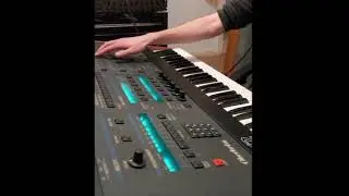 Oberheim Matrix 12 - Improvised sound exploration