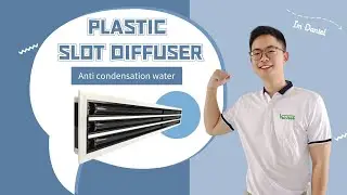 Air conditioning hvac adjustable ceiling plastic air grille linear vent slot diffuser