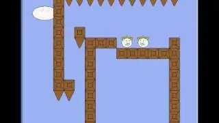 Syobon Action 2 lvl 7 tutorial