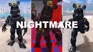 How to get NIGHTMARE BADGE + NIGHTMARE MORPH in FNAF UNIVERSE RP 2 UPDATE ROBLOX!