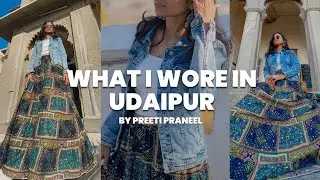 What Outfit I Wore In UDAIPUR DAY 1 #udaipur #ootd #outfit 