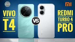 Vivo T4 Vs Redmi Turbo 4 Pro Full Comparison ⚡ Which One is Best? #vivot4x5g #redmiturbo4pro