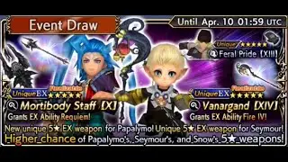 Dissidia Final Fantasy: Opera Omnia - Seymour & Papalymo EX (Thank You) 乁( ◔ ౪◔)ㄏ Event Draw