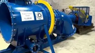 Kaplan Hydro Turbine S type, P=300kW / Сиапро Гидротурбина Каплан S типа, P=300 кВт,