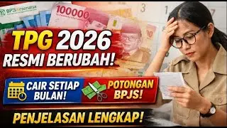 TPG 2026 Resmi Berubah! Cair Bulanan & Dipotong BPJS, Ini Penjelasan Lengkapnya