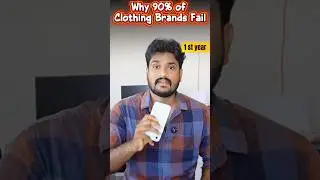 Why clothing brands fail? #clothingbrand #clothingstore #clothing #telugu #menswear #shorts