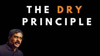 The DRY Principle - Venkat Subramaniam