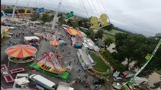 Kravařský odpust 2022 - Swing tower za-jízdy