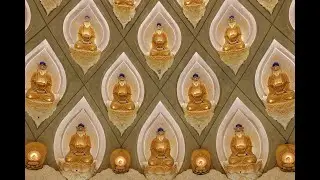 The Avalokiteśvara altar | A lighting project at Buddhist Holy Land | Mount Putuo, Zhejiang, China