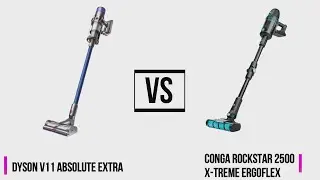 Miglior aspirapolvere senza fili: Dyson V11 absolute extra vs Conga rockstar 2500 x-treme ergoflex