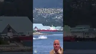 BOAT VS FLOAT PLANE 😳 #boatingsafety
