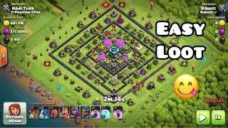 Clash of Clans/Electro dragon & balloons strategy TH13..3 stars/Must watch easy loot 😋