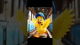 All Aboard the Animal Train! | Fun Kids Poem & Song - Shorts 1 #shorts #animals #poem #happyrhymes