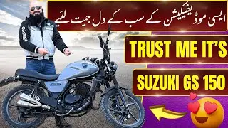 NOW THIS IS WHAT WE CALL A BEAUTIFUL MODIFICATION | SUZUKI GS 150 2023 MODIFIED |