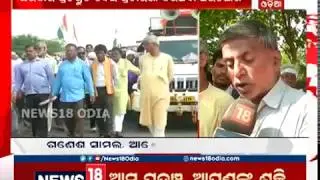 Odisha farmers padayatras demanding price, prestige, pension |  News18 Odia