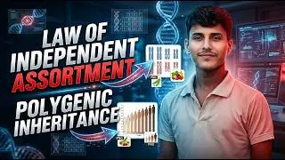 Law of Independent Assortment & Polygenic Inheritance &bull; Principle of Inheritance & Variation