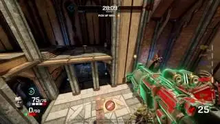 Quake Champions - Anarki telejump tricks on Blood Covenant
