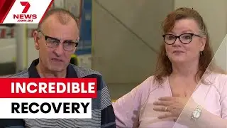 The incredible stroke of luck that saved the life of a Melbourne dad | 7NEWS