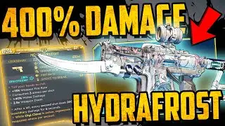 The HYDRAFROST - NEW BEST PISTOL? - 400% Plus Damage TESTING - Borderlands 3 Guns, Love & Tentacles
