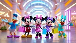 Mickey Mouse   Friends Go Shopping 🛒   60 Min Happy Mall Adventure for Kids