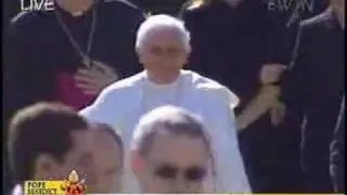 Pope's arrival to US