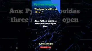 Read and write operations in File Handling | file handling python #python #pythonpeakpro #yt #viral