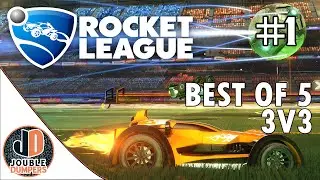 Let's Play Rocket League | Best of 5 3V3 - ROUND 1!