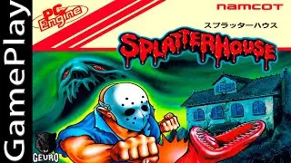 🎮Splatterhouse - PC Engine [Gameplay / Longplay]👾